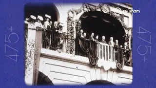 475+ UNAM: Solemn Inauguration of the National University of Mexico. Capsule 26