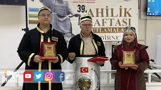 THE AHILIK TRADITION WAS KEPT ALIVE IN EDİRNE WITH THE "ŞET" (Sash) WEARING CEREMONY.