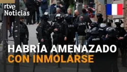 PARÍS: Operación policial en el CONSULADO de IRÁN por la IRRUPCIÓN de un SOSPECHOSO | RTVE