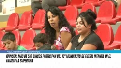 Más de 600 chicos le dan vida a una edición histórica del Mundialito de Futsal Infantil