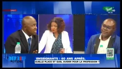 Clash between Raoul LEMOPI and Auréole Tchoumi on the news debrief