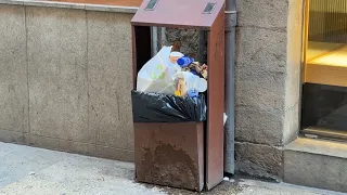 Girona vol acabar amb la imatge de papereres desbordades