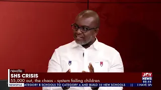 Dr. Kwabena Bempah Tandoh identifies government’s “own goals” in SHS placement. #Newsfile