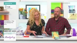 15/10/2026 HobbyMaker Live - Hunkydory, Pink Ink Designs, Indigo Blu & Stamperia