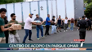 Citizens Show Solidarity with Venezuela at the Parque Omar Humanitarian Collection Center