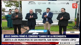 CINCO TV - JULIO ZAMORA AND OTHER MUNICIPALITIES PROMOTE THE “PATH OF THE RECONQUEST”