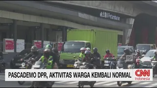 Pascademo DPR, Aktivitas Warga Kembali Normal