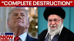 Trump responds after Iran leader calls him "criminal"
