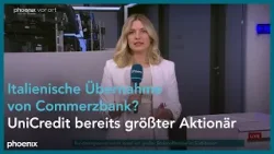 Melanie Böff zum italienischen Angebot die Commerzbank zu übernehmen am 16.03.26 Melanie Böff zum italienischen Angebot die Commerzbank zu übernehmen am 16.03.26