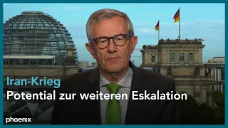 phoenix tagesgespräch mit Andreas Reinicke zur Nahost-Krise | 21.07.26