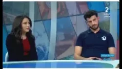 سيرين غانمي طالبة و مديرة الفريق / باديس حمدي طالب و عضو بالفريق