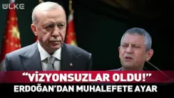 "Vizyonsuzlar Oldu!" Cumhurbaşkanı Erdoğan'dan Muhalefete Ayar #haber "Vizyonsuzlar Oldu!" Cumhurbaşkanı Erdoğan'dan Muhalefete Ayar #haber