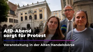 AfD event at the Alte Handelsbörse: Even the venue operator raises concerns I Sachsen Fernsehen