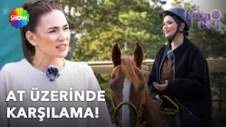 Gülcan Bride greets her guests on horseback! | Bride House Episode 1782