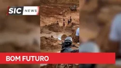 Bom Futuro: Deslizamento em garimpo deixa um morto e vários feridos