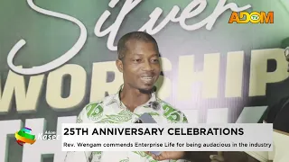 25th Anniversary: Rev. Wengam commends Enterprise Life for being audacious in the industry - News