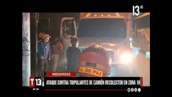 Atacan a balazos camión recolector de basura en la Ruta al Atlántico