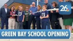 Bart Starr Jr. Helps Celebrate New Green Bay Elementary School
