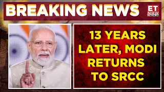 From CM To PM: Narendra Modi Returns To SRCC 13 Years After His Landmark 2013 Speech | Breaking News