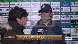 Pescara - Catanzaro 0-2 91° Gorgone: "Tutta colpa mia. Sono appeso a un filo ma ci crediamo" Pescara - Catanzaro 0-2 91° Gorgone: "Tutta colpa mia. Sono appeso a un filo ma ci crediamo"