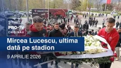 Știrile PRO TV (ORA 20:00) | MIRCEA LUCESCU, ULTIMA DATĂ PE STADION | 