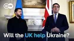 Ukraine's Zelenskyy seeks UK support as country faces a growing US crisis | DW News