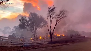 Hawk Fire: Woman details evacuation within minutes of moving into new home