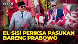 Presiden Mesir El Sisi Sapa Anak SD! Periksa Pasukan Bareng Presiden Prabowo di Upacara Penyambutan