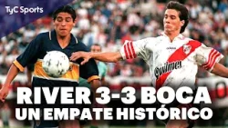 La HAZAÑA de RIVER vs. BOCA: del 0-3 al 3-3 del CLAUSURA 1997