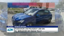 ROBARON UN PEUGEOT 208 EN EL MIRADOR DE RADA TILLY