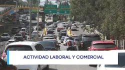 Tráfico en la capital del país