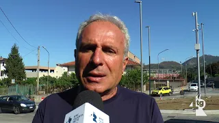 Roundabout between Via Arti e Mestieri and Via Santoriello, work continues