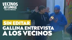Exclusive Content! Gallina arrives on the last day of the reality show to interview the Neighbors