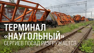 Naugolny Terminal. Sergiev Posad unloads