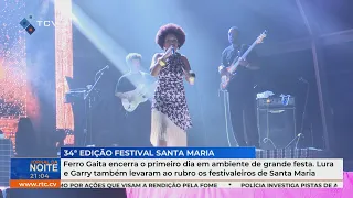 Ferro Gaita closes out day 1 of the Santa Maria Festival in celebration, following performances b...