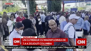 7.4 Magnitude Earthquake in Colombia: At Least 18 Dead, Many Trapped Under Collapsed Buildings