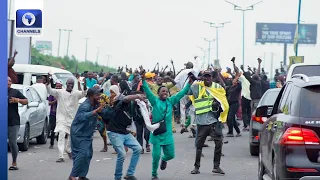 #Osun Decides: Jubilation On The Streets Over Adeleke's Declaration