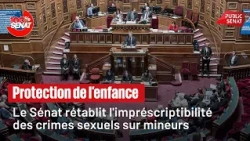 The Senate restores the imprescriptibility of sexual crimes against minors