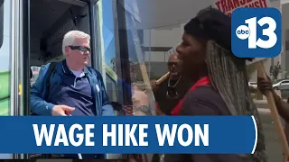 Paratransit strike ends after 24 hours with wage, pension gains