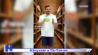 Könyvtár a Tik-Tok-on – ZTV Híradó 2026-09-18