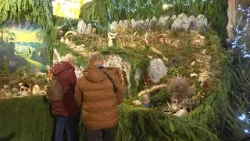 Rengetegen kíváncsiak a vörsi betlehemre Rengetegen kíváncsiak a vörsi betlehemre