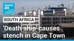 ‘Death ship’: Vessel carrying 19,000 cattle causes stench in Cape Town • FRANCE 24 English
