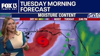 Tampa weather | Tuesday morning forecast