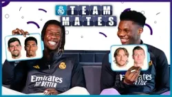 Who's got the best HAIRCUT? | Teammates: Camavinga & Tchouameni | Real Madrid