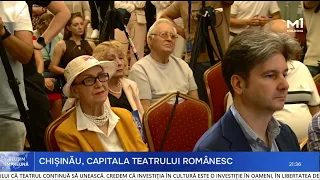 Reunion of Romanian National Theaters returns to Chișinău with 24 performances