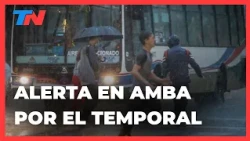 Llueve en el AMBA y hay alerta naranja por tormentas: hasta cuando durará y qué precauciones tomar