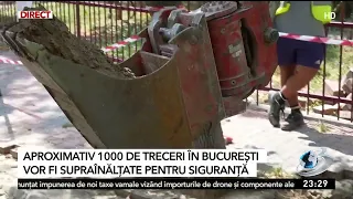 Approximately 1,000 Pedestrian Crossings in Bucharest to be Raised for Safety