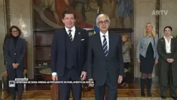 Visita do Presidente do Riksdag da Suécia