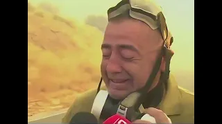 Ρέθυμνο: Συγκλονίζει εθελοντής που βάζει τα κλάματα στον αέρα για τους δύο πυροσβέστες
