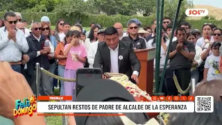 Trujillo: Remains of La Esperanza Mayor's father are laid to rest